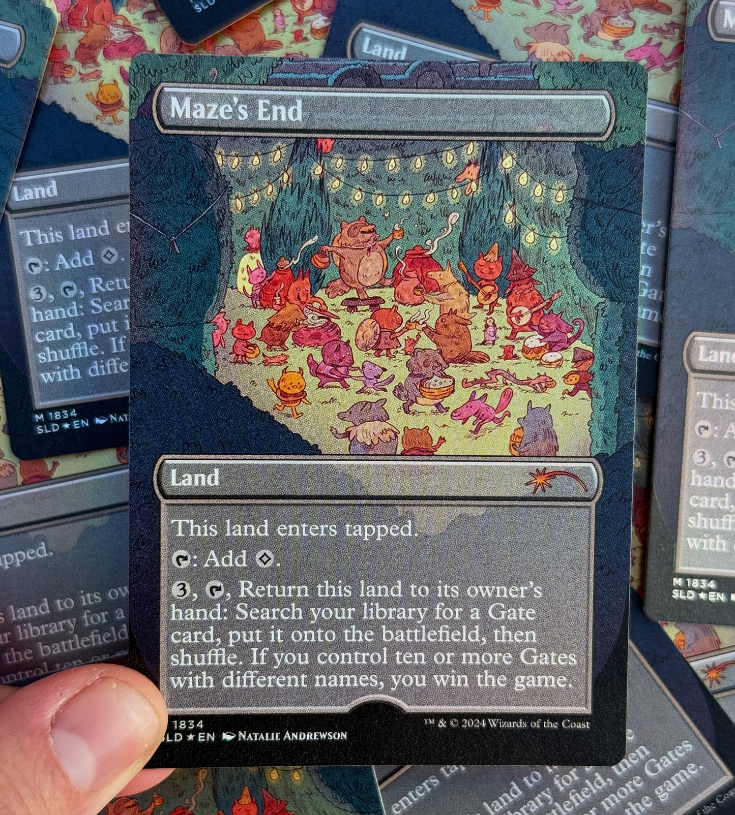 Maze's End Artist Proofs - Magic the Gathering, Secret Lair Commander Deck: 20 Ways to Win