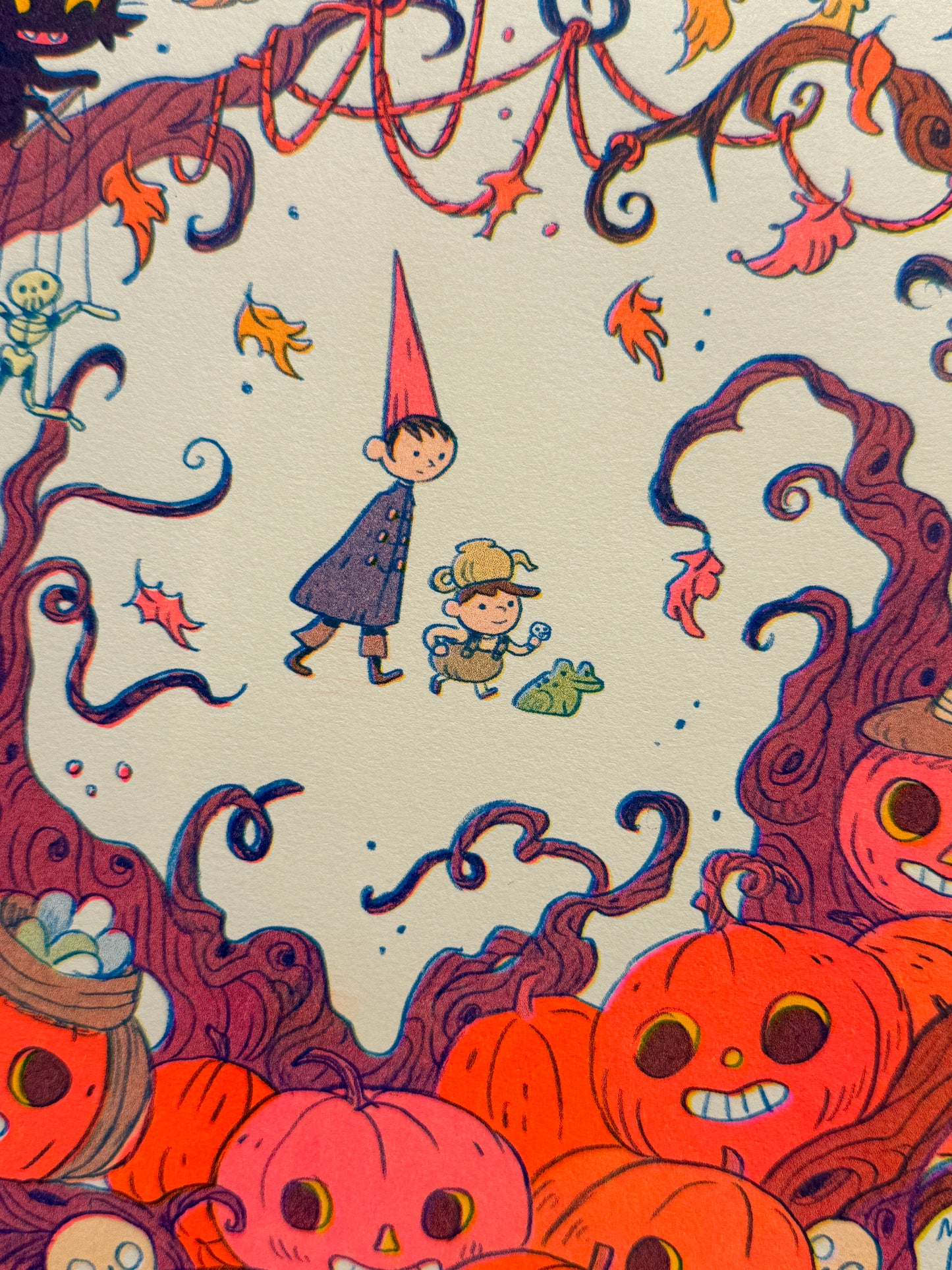 Ain’t That Just The Way Large version ~ an Over The Garden Wall tribute Riso Print