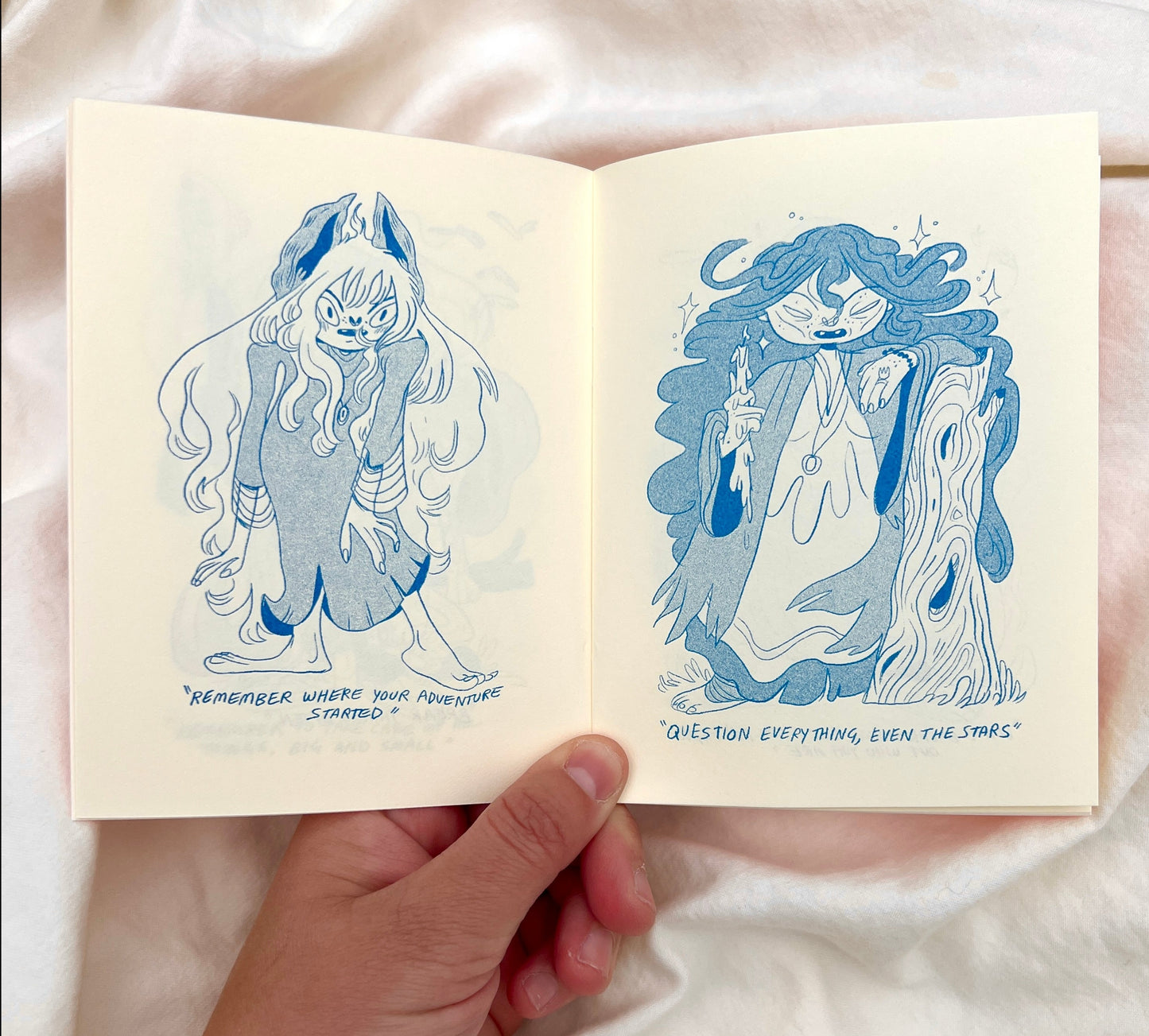 A Pocket Book of Witchfolk and Demons Riso Comic