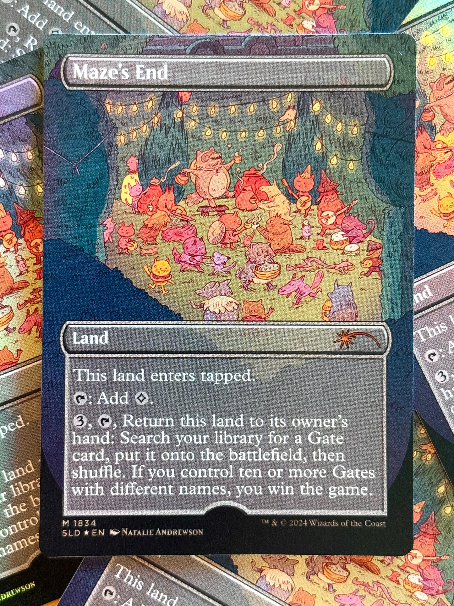 Maze's End Artist Proofs - Magic the Gathering, Secret Lair Commander Deck: 20 Ways to Win