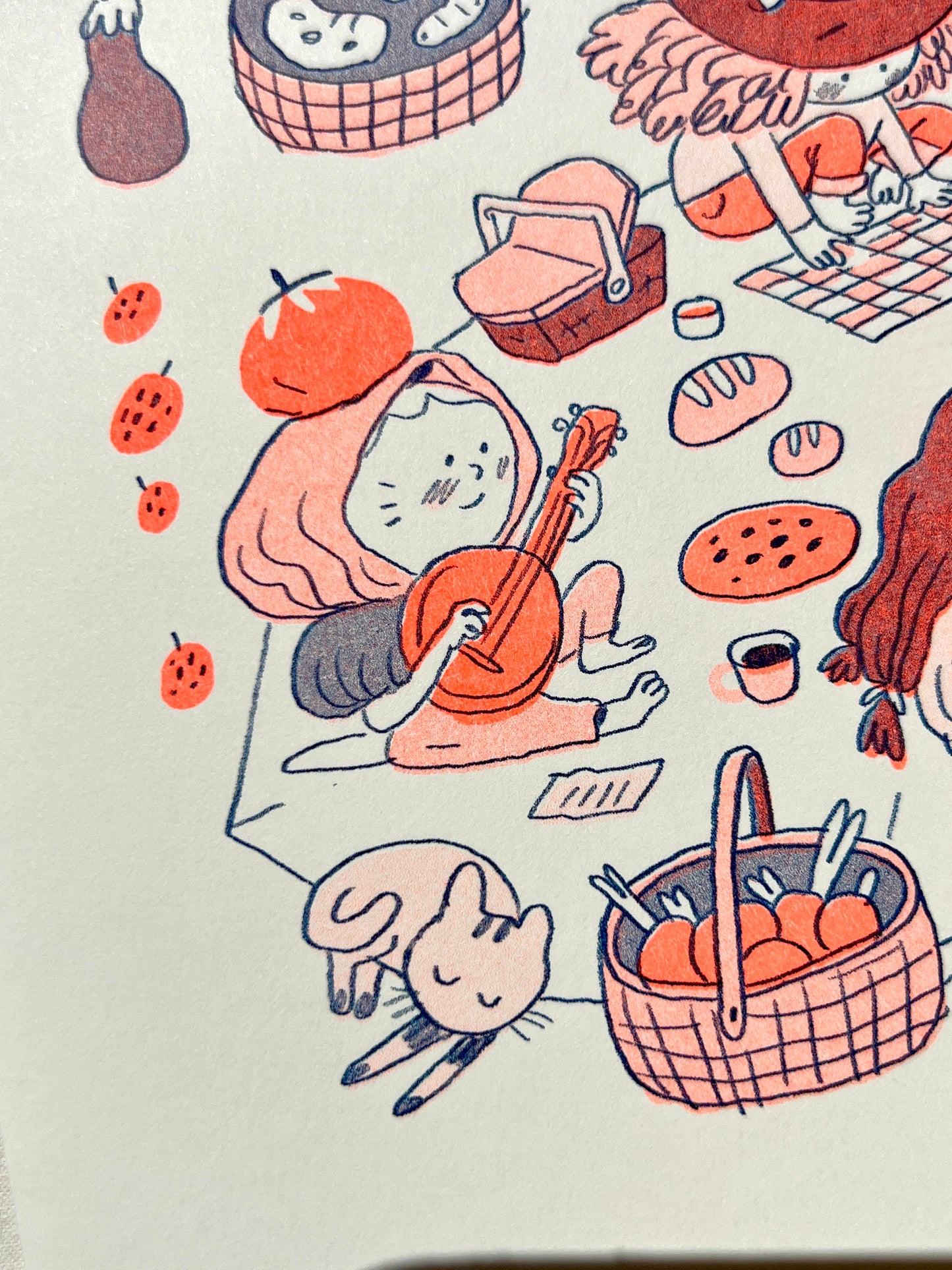 Picnic Riso Print