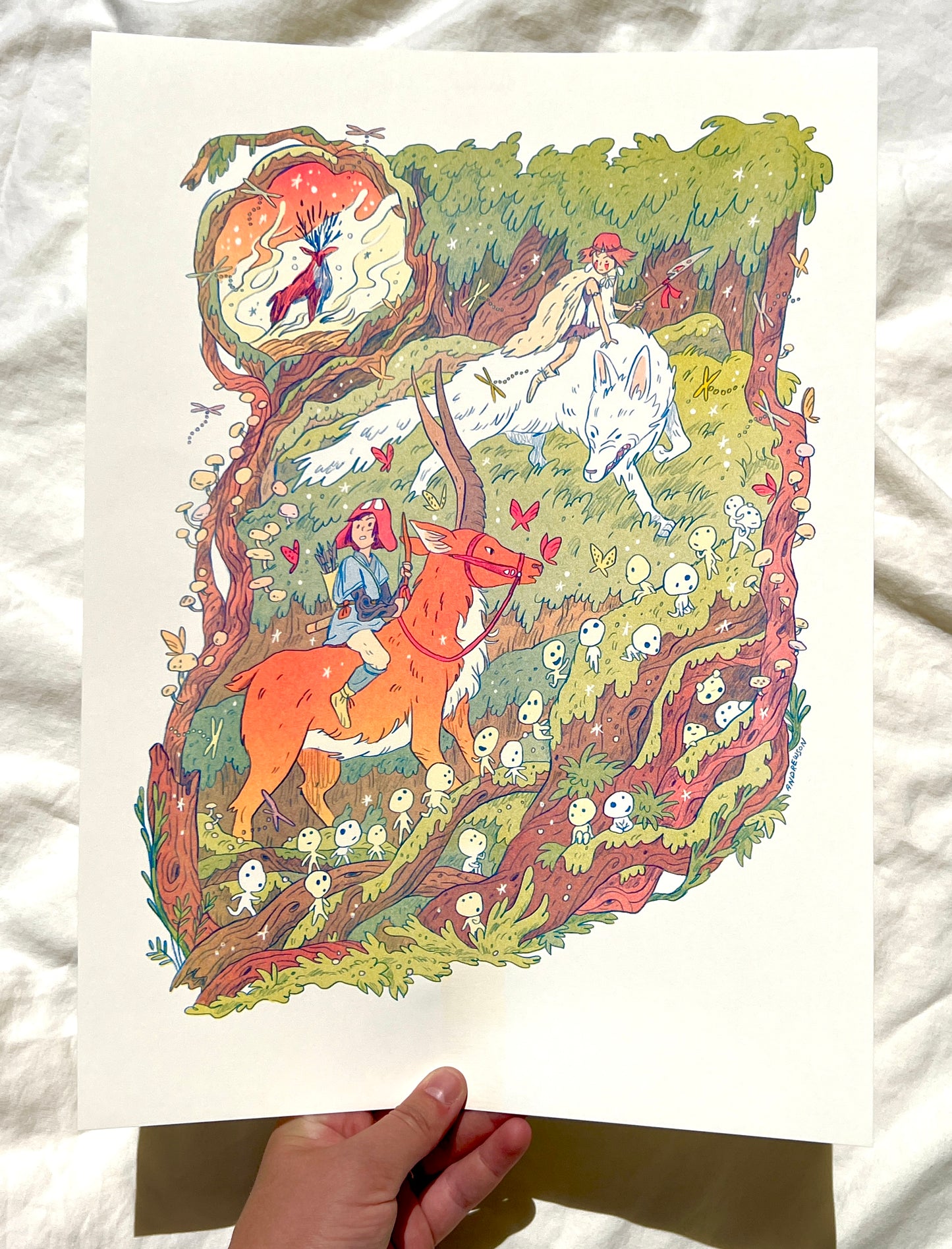 Princess Mononoke Large Print