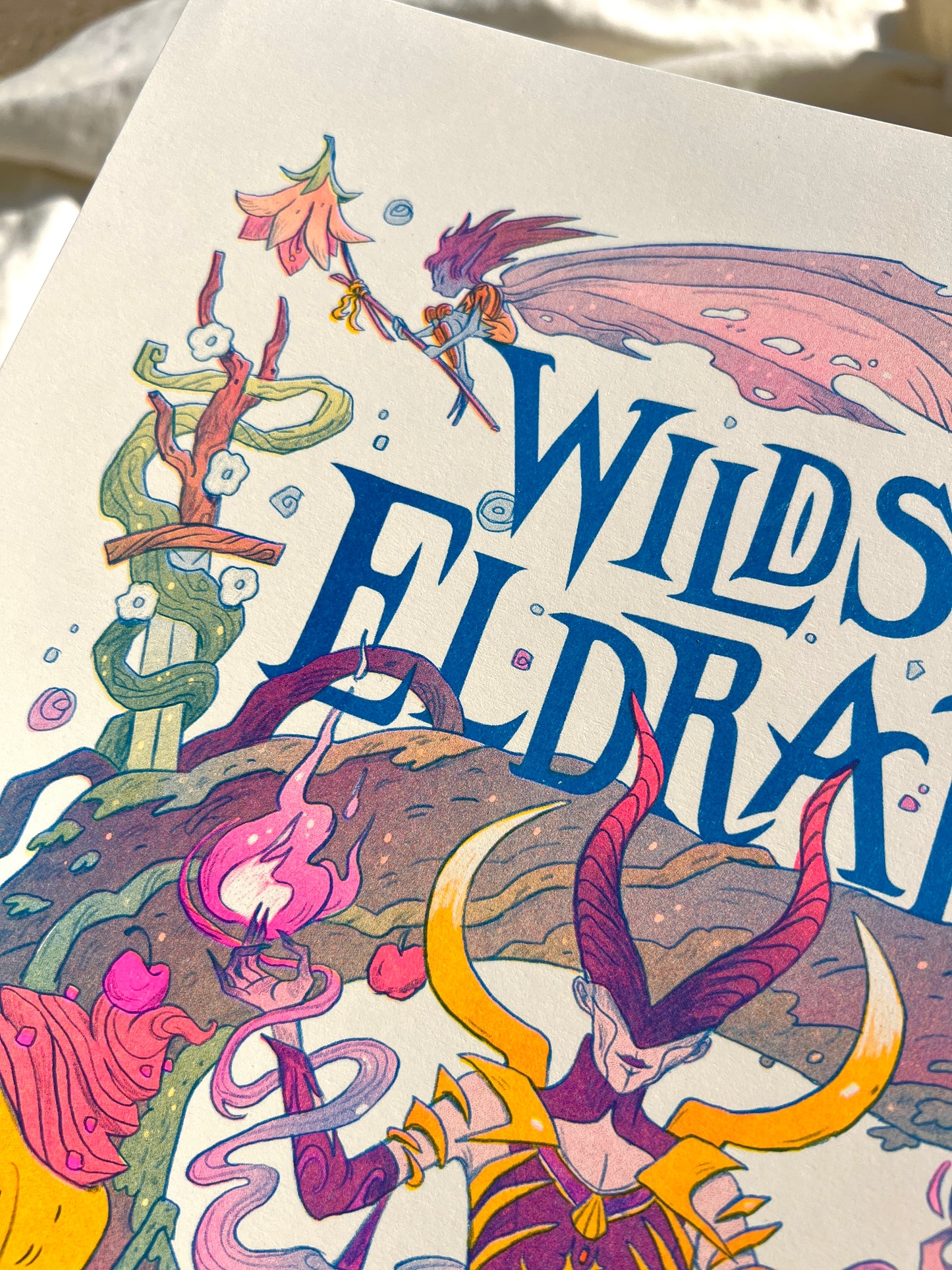 Wilds of Eldraine - Large Riso Print