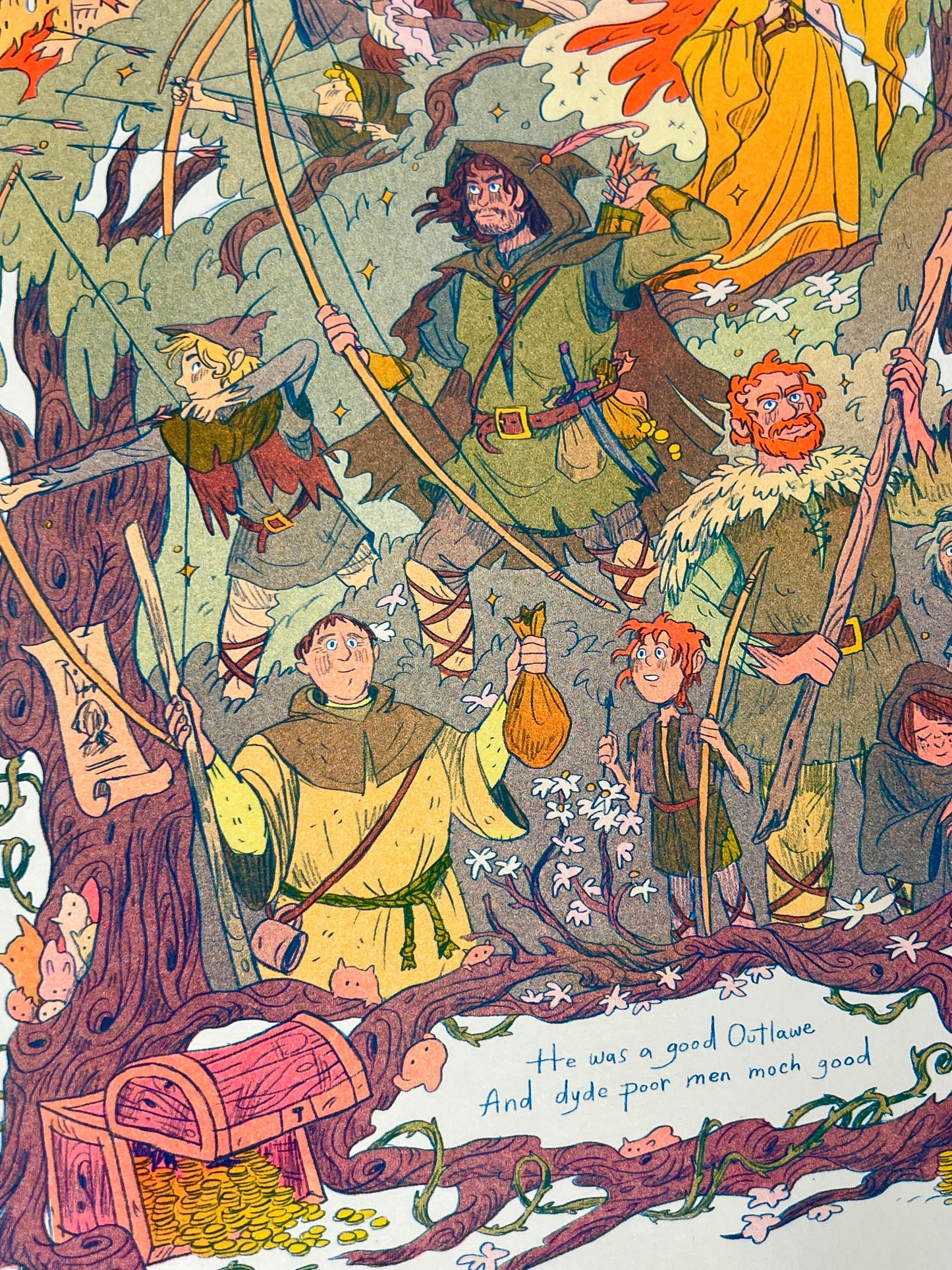 Robin Hood Large Print