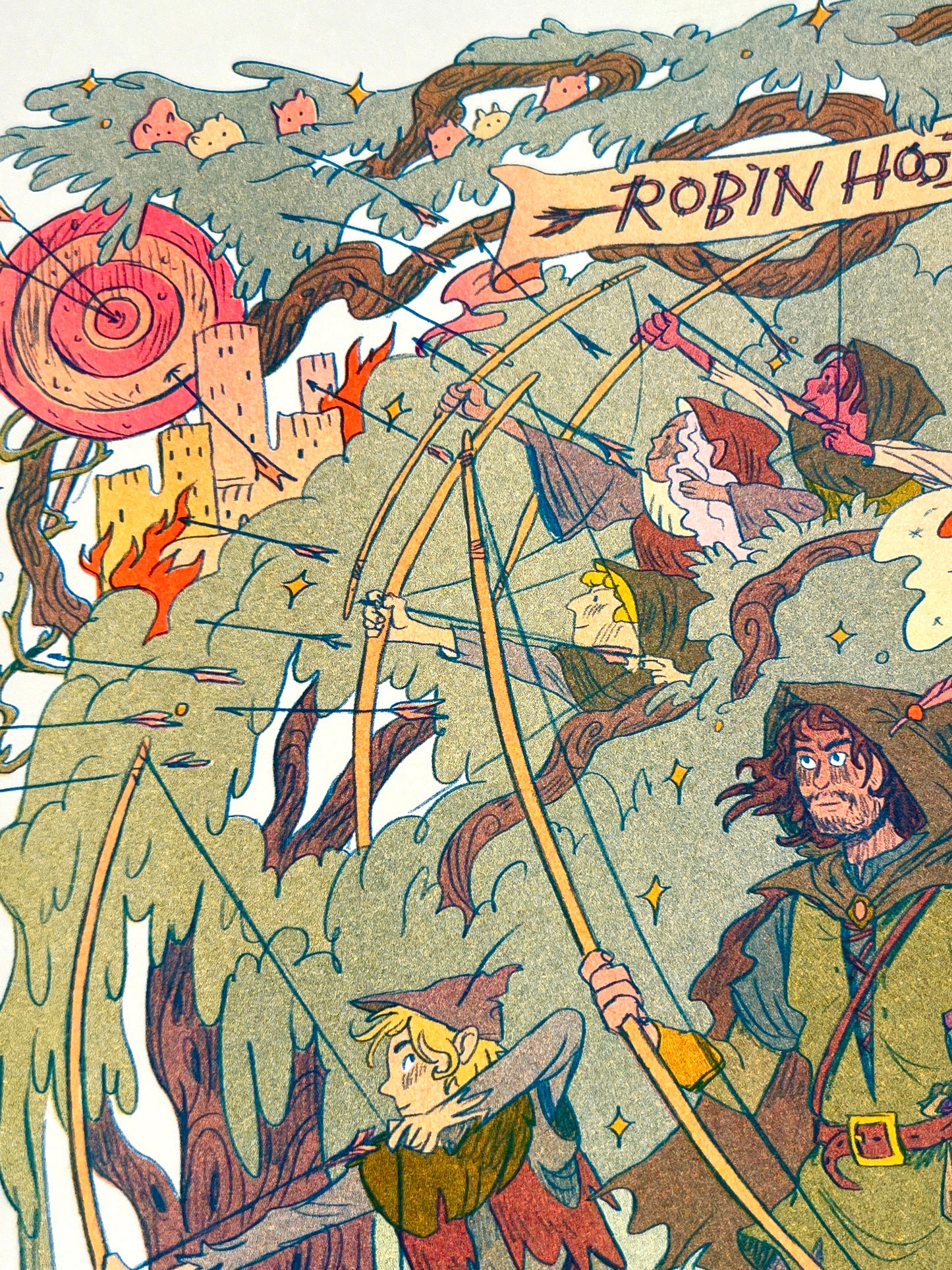 Robin Hood Large Print