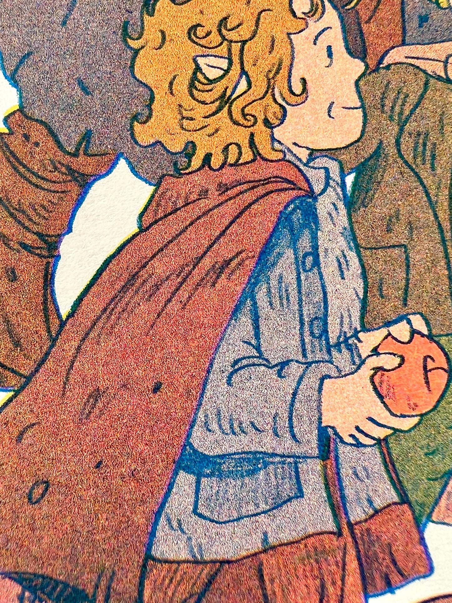 Lord of the Rings, Fellowship Large Riso Print