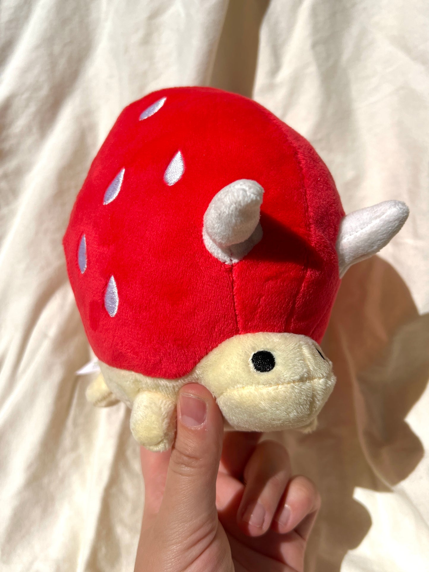 Scoot, the Strawberry Wanderer Plushie