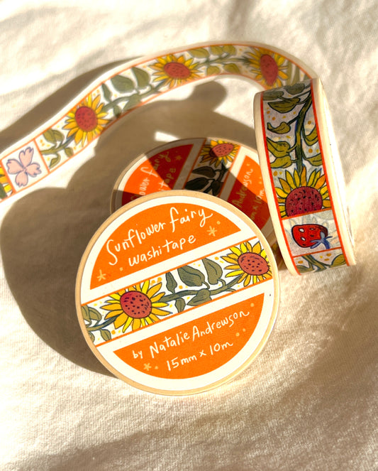 Washi Tape - Sunflower Fairy