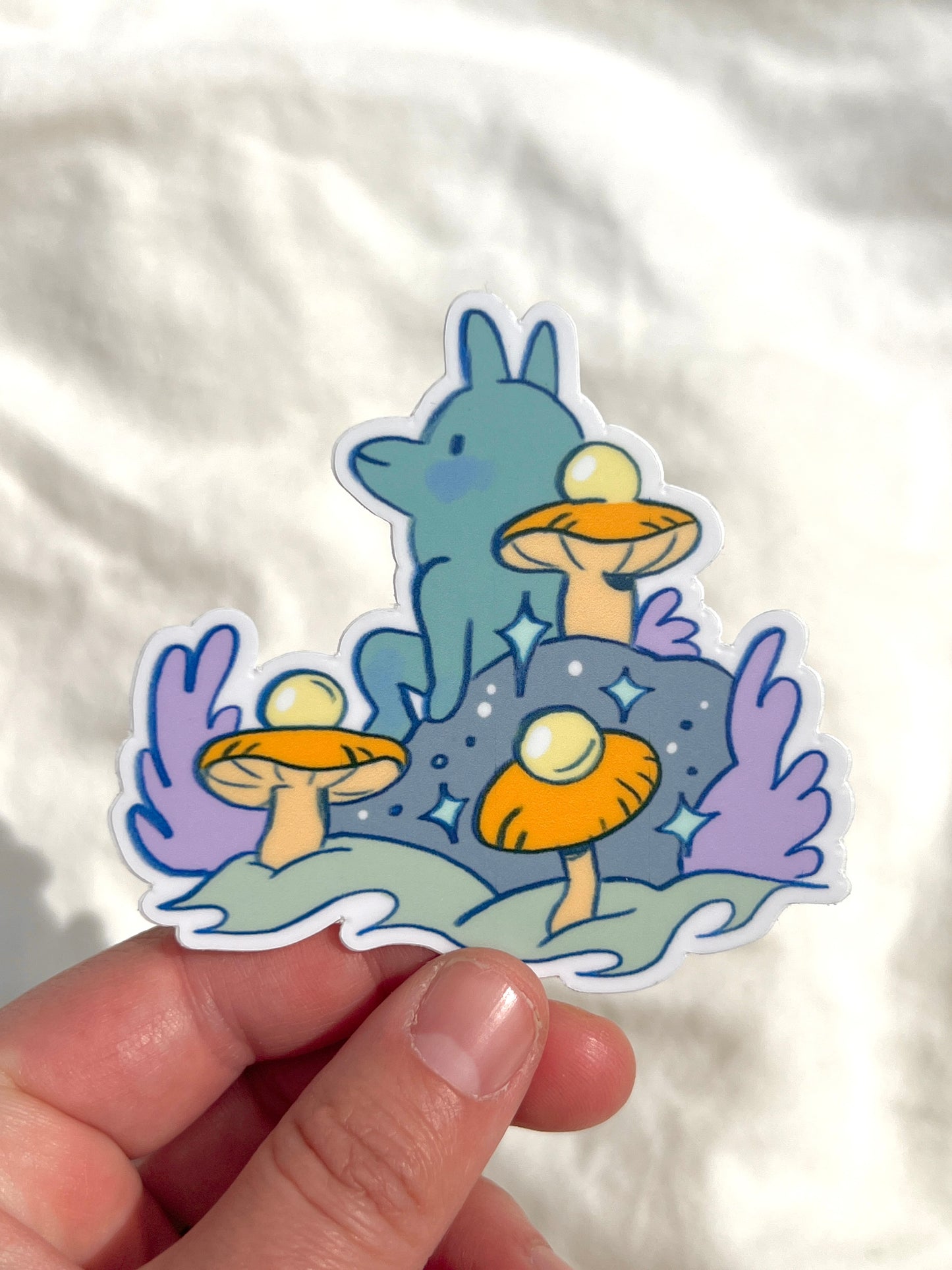 Mushroom Guardian Sticker