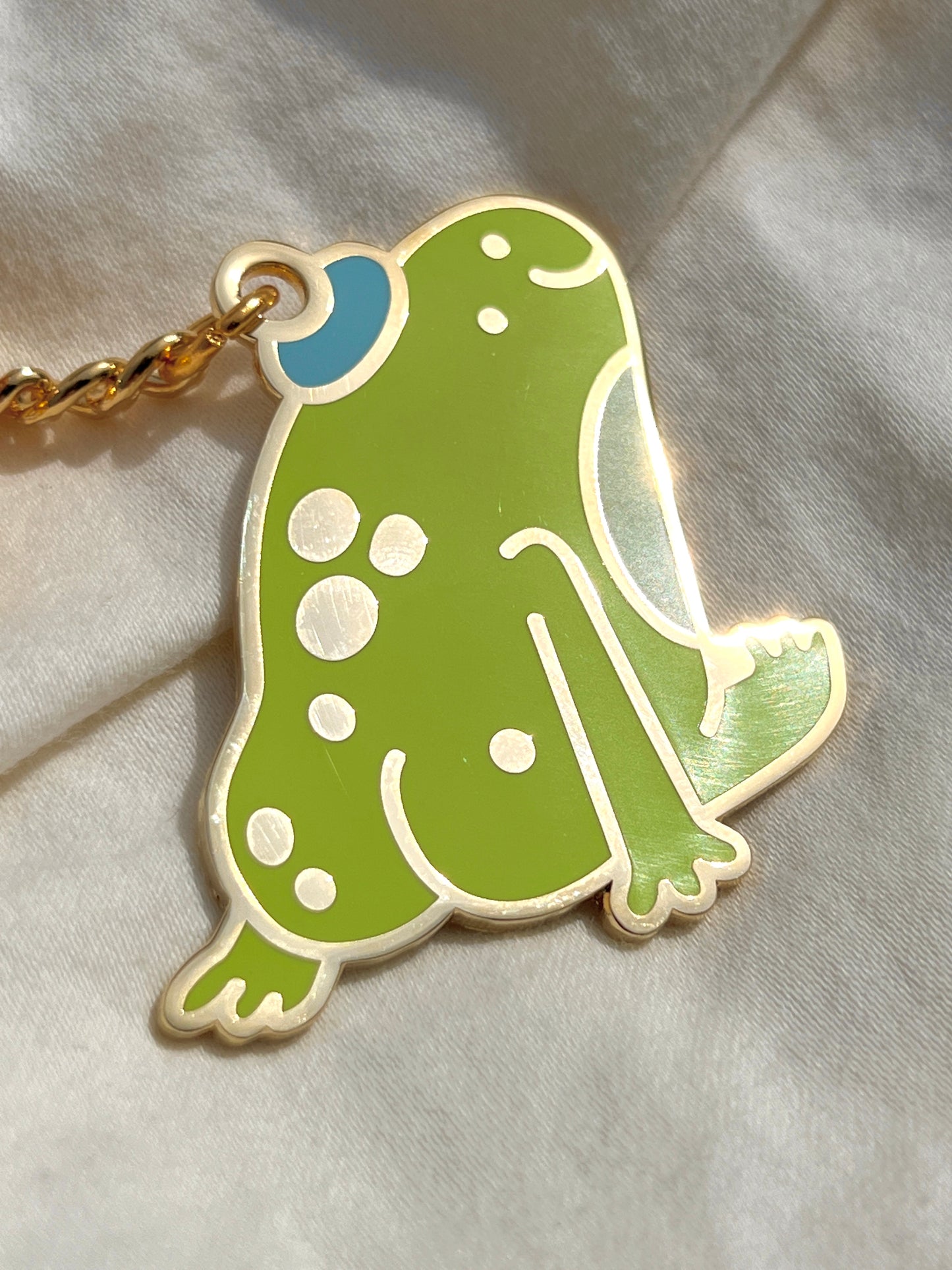 Froggy Butt Keychain