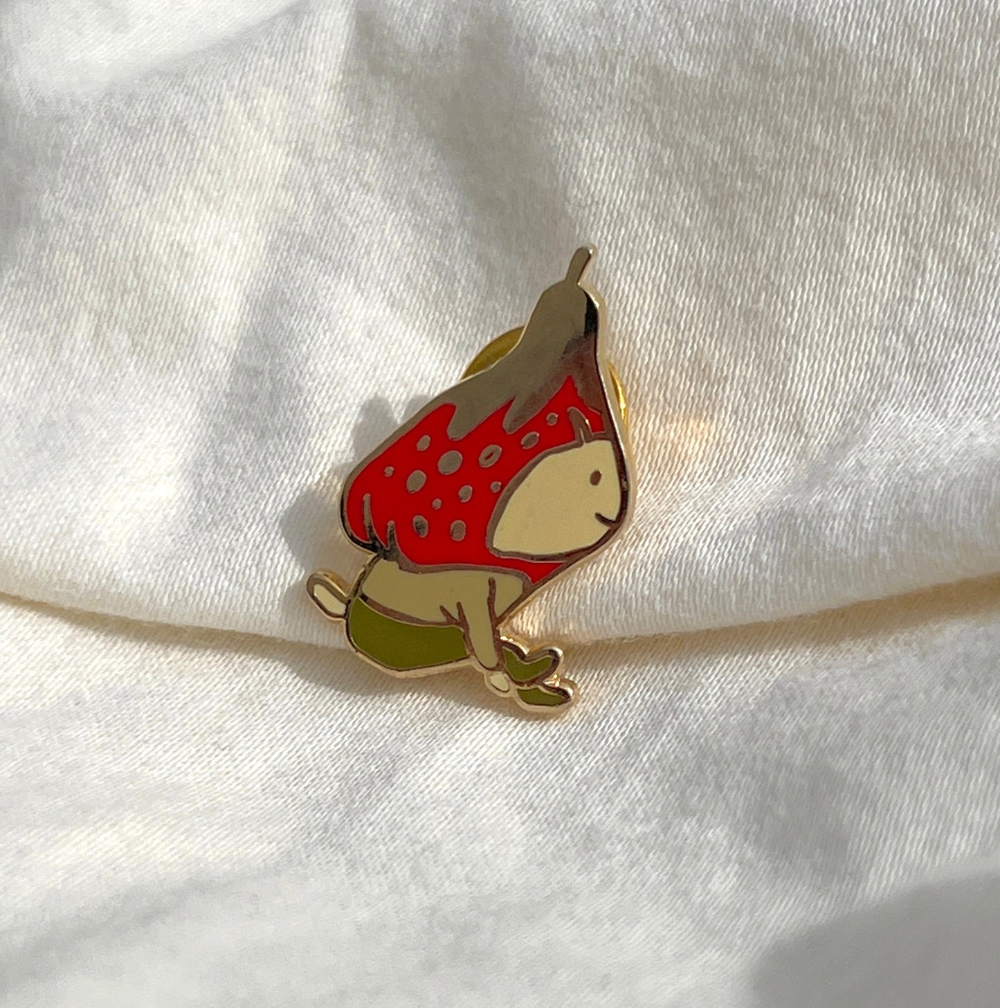 Strawberry Demon Pin