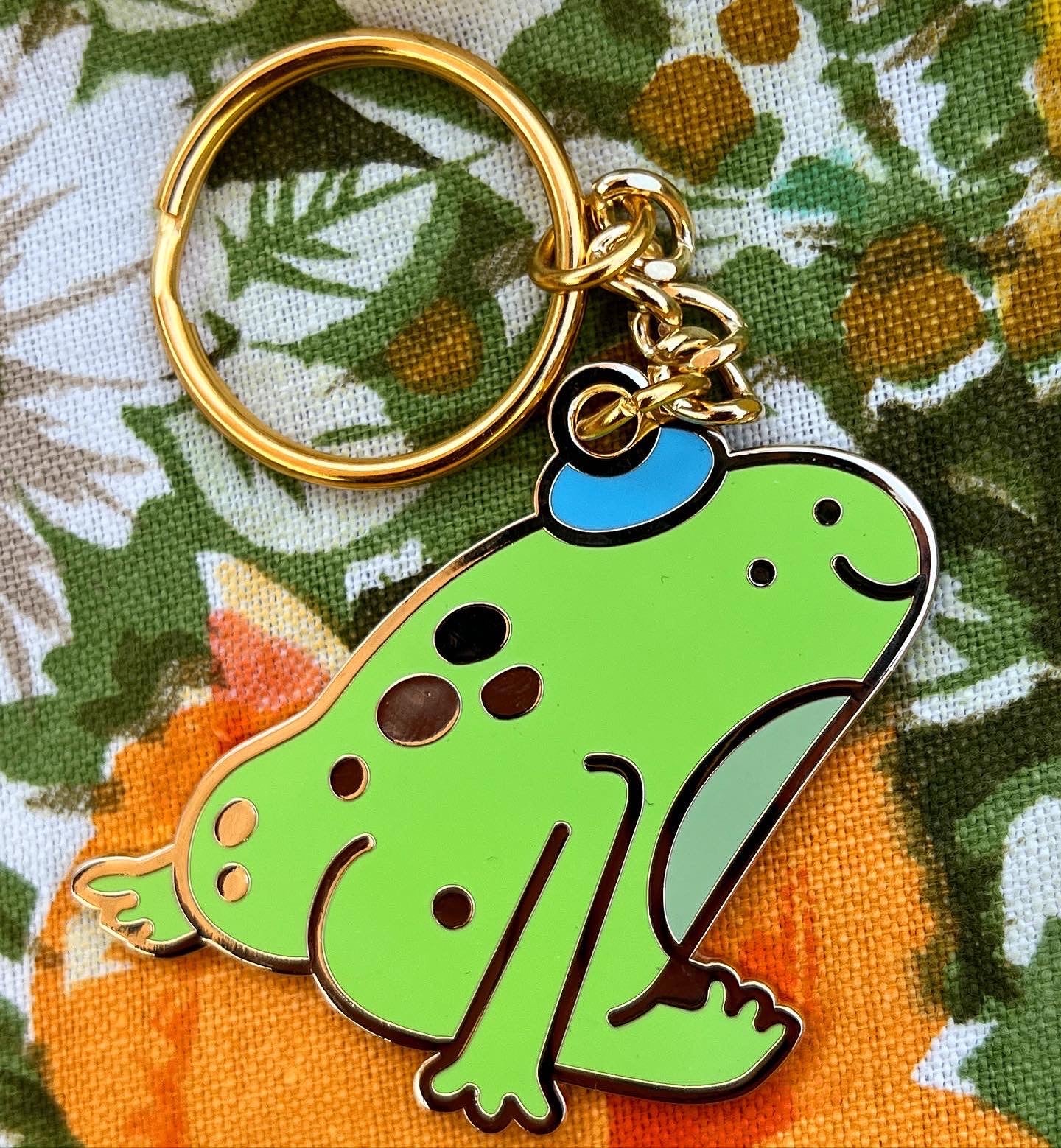 Froggy Butt Keychain