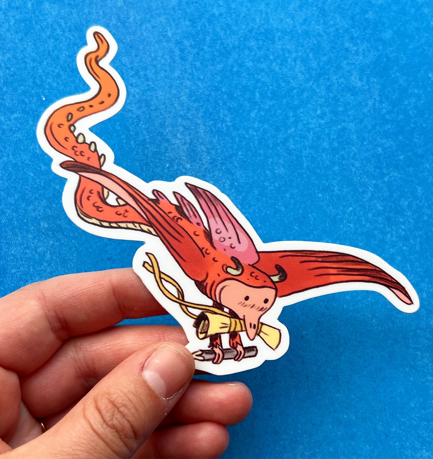 Scroll Bearer Sticker