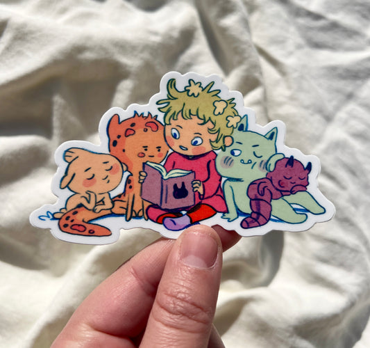 Bedtime Story Sticker