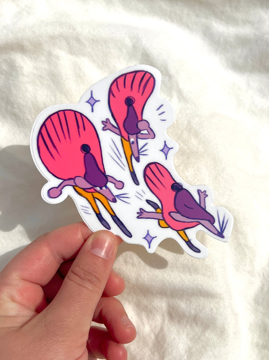 Magical Fairy Mice Sticker